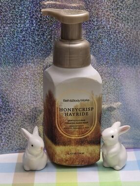 Bath & Body Works Fall Honeycrisp Hayride Foaming Hand Soap 8oz NEW Rare